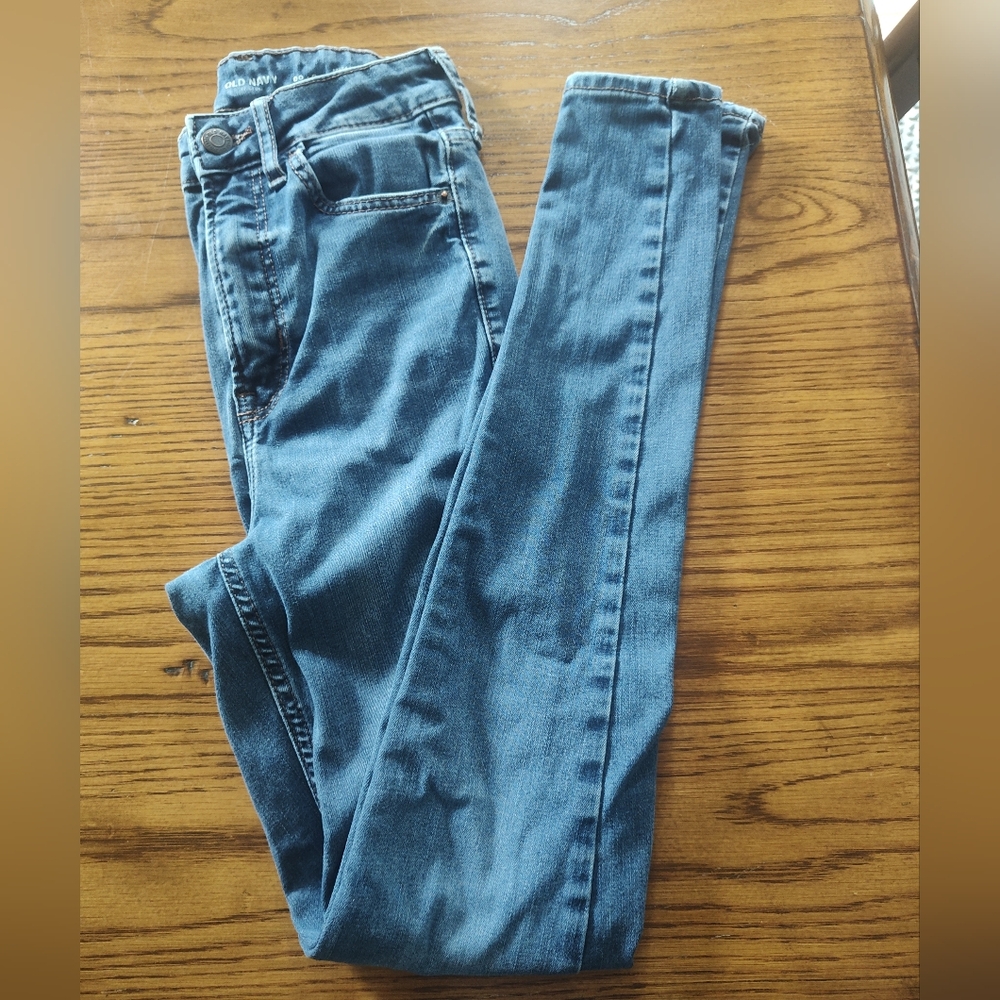 Old Navy super high rise skinny jeans womens